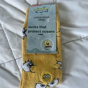 x SpongeBob SquarePants Yellow Socks